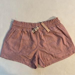 NWT Love Tree Women’s Pink Linen Shorts